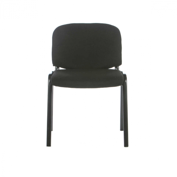 Scaun vizitator, negru, 53x40x76 cm [2]