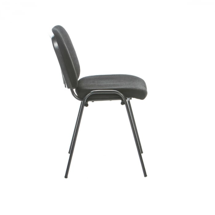 Scaun vizitator, negru, 53x40x76 cm [3]