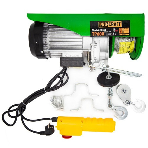 Scripete electric PROCRAFT TP600, 1200 W, 600 Kg [1]