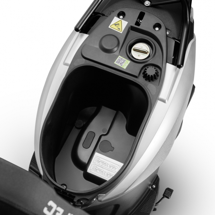 Scuter benzina, Voltarom Delivery PS5, 125 CC, Cu permis, 7.34 Cp, 80 Km/h, Gri [7]