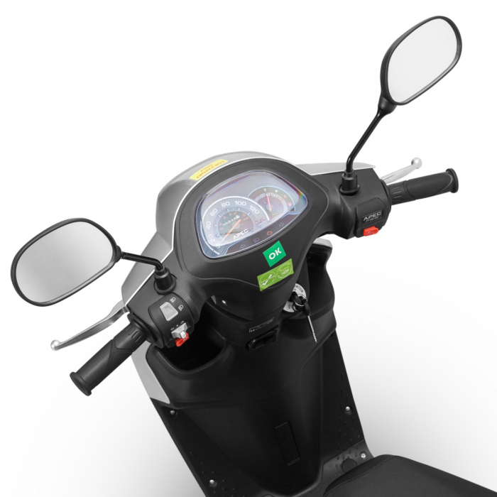 Scuter benzina, Voltarom Delivery PS5, 125 CC, Cu permis, 7.34 Cp, 80 Km/h, Gri [3]