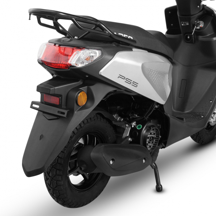 Scuter benzina, Voltarom Delivery PS5, 125 CC, Cu permis, 7.34 Cp, 80 Km/h, Gri [9]