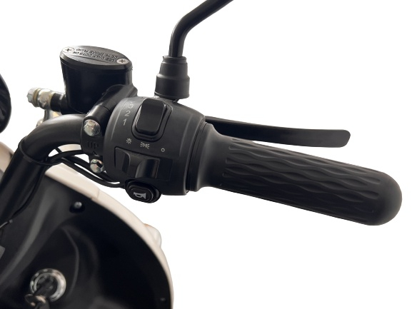 Scuter Electric, 2000W, Fara Permis, Voltarom S2, autonomie pana la 60 km, Alb [6]