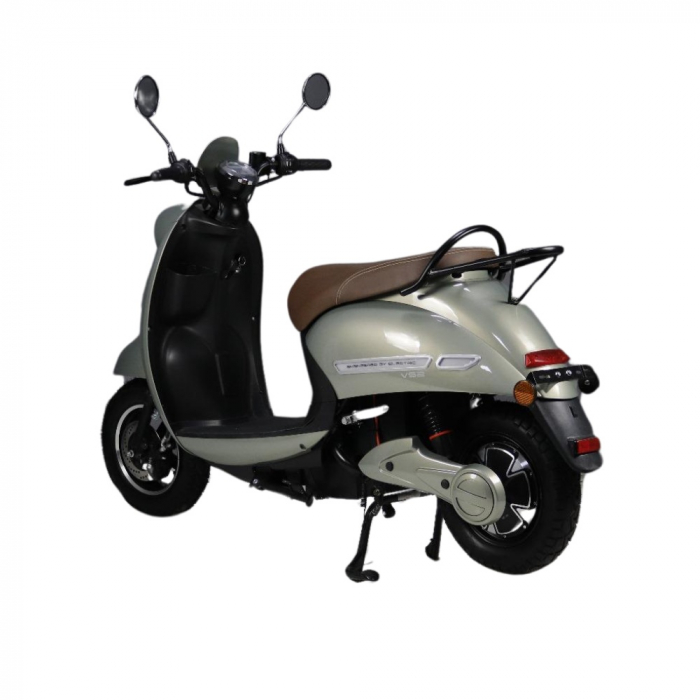 Scuter Electric, 2000W, Fara Permis, Voltarom S2 Premium, autonomie pana la 60 km, Argintiu [2]