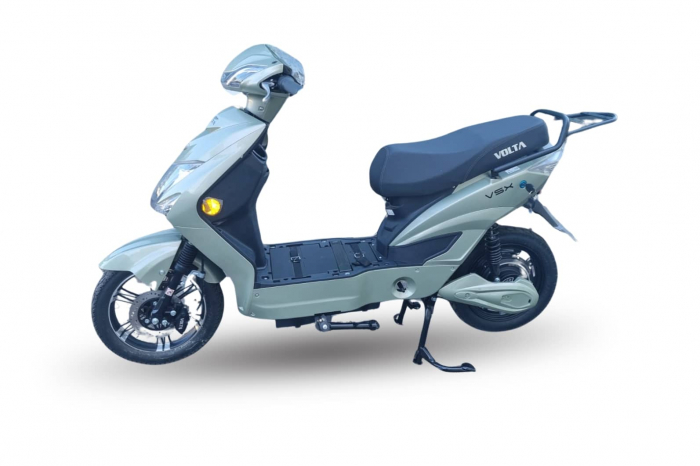Scuter Electric (Bicicleta), Fara Permis, Cu Pedale Volta SX - 220 W, viteza maxima 25 km pe ora, Verde [5]