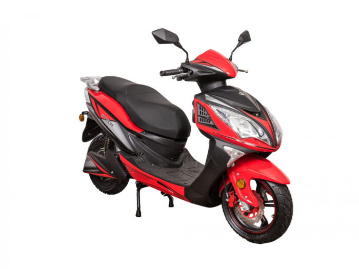 Scuter electric Ztech ZT-26-B DRAGON 2.0 autonomie 50 Km viteza maxima 45 km/h putere 1500W acumulator 2x22Ah/72V [2]