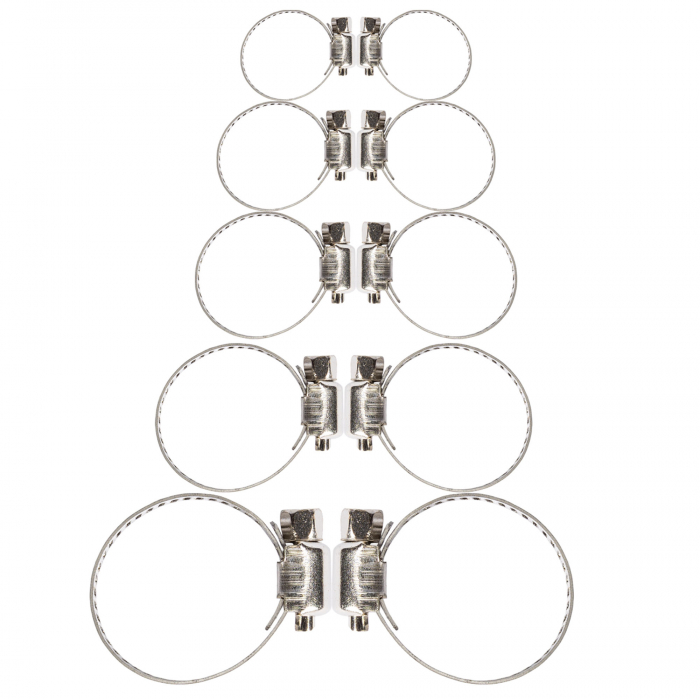 Set 10 Coliere Metalice Micul Fermier Ø8mm-27mm [1]