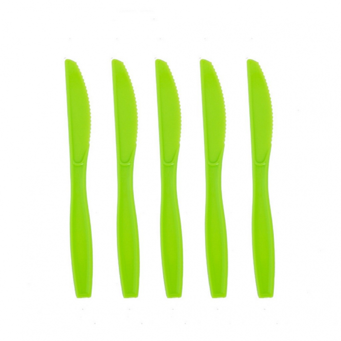 Set 10 Cutite de Unica Folosinta, Flippy, Colectia Dino Park, 17 x 1.6 cm, din Plastic PE, Multicolor [1]