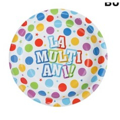 Set 10 farfurii de Unica Folosinta, 17 cm [1]