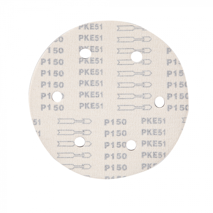 Set 10 hartie abraziva P150 6gauri 215mm [2]