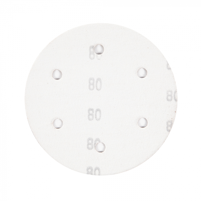 Set 10 hartie abraziva P80 6gauri 215mm [2]
