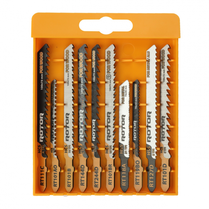 Set 10 Panze fierastrau pendular pentru Lemn/Metal ROTOR RTS1 [2]