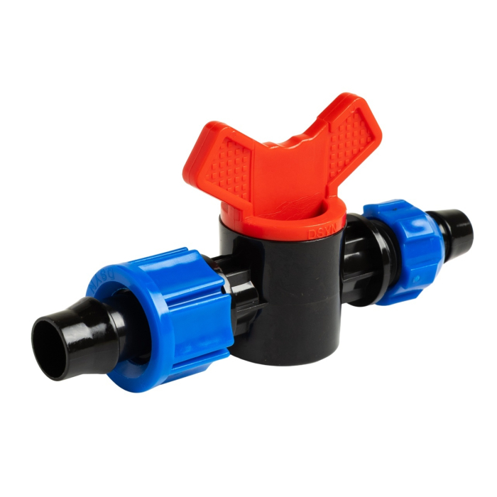 Set 10 robineti Micul Fermier, pentru banda de picurare, cu racord dublu [2]