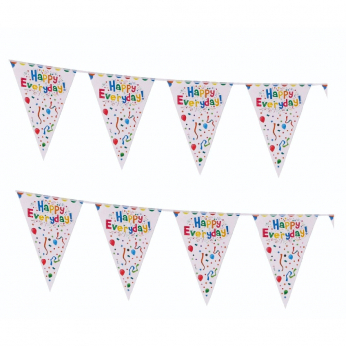 Set 10 Stegulete Tip Banner, Flippy, Colectia LA MULTI ANI , 270 cm Lungime, din Hartie Cretata, Multicolor [5]