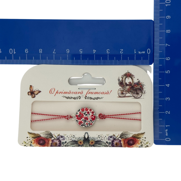 Set 100 Bucati Ambalaje de Carton pentru Martisor, Flippy, Cutii Bratara, Model Caleasca [3]