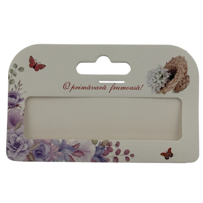 Set 100 Bucati Ambalaje de Carton pentru Martisor, Flippy, Cutii Bratara, Model Ghiocei in Cos [2]