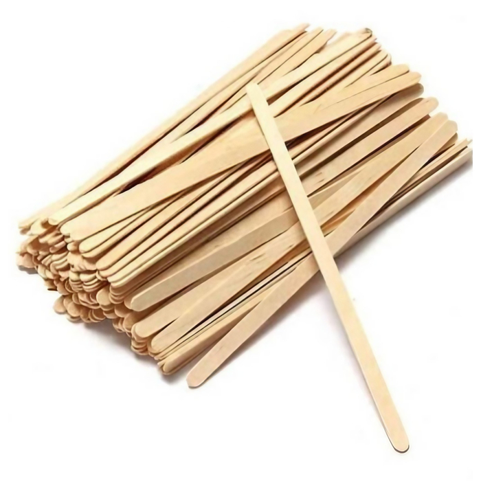 Set 1000 Palete pentru Cafea, Flippy, din Lemn, Ambalate Individual, 140x5x1.3 mm [4]