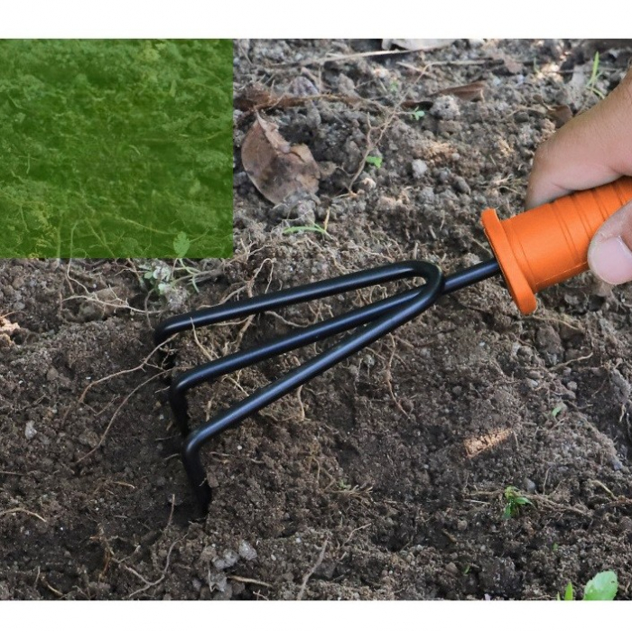 Lichidare Set 12 accesorii pentru gradinarit Flippy, geanta depozitare inclusa, otel inoxidabil, 37 x 27 cm, portocaliu [9]