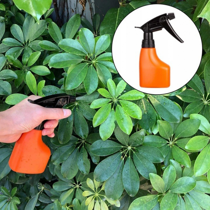 Set 12 Unelte de Gradina, Flippy, pentru Plantare Prelucrare Sol si Ingrijire Plante, Manere Portocalii, Material PVC si Cardboard, Cutie Inclusa, 37x28 cm, Negru [4]