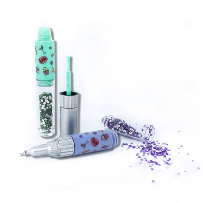 Set 2 lacuri de unghii 3in1 pentru fetite Create It! [3]