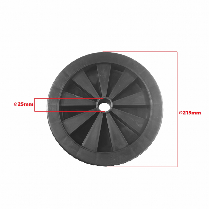 Set 2 roti 9" pentru betoniere, Elefant [4]