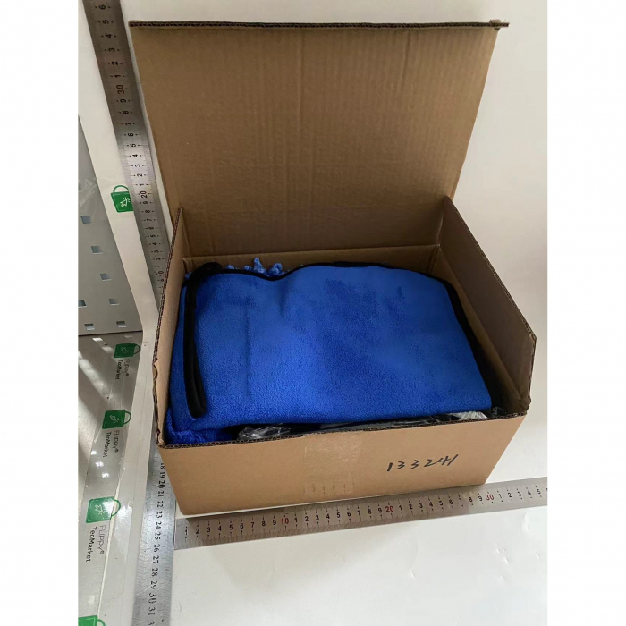 Set 25 Accesorii pentru Curatare Auto, Flippy, din PP si Microfibra, Interior/Exterior, 30 x 24 x 12 cm, Albastru/Negru [2]