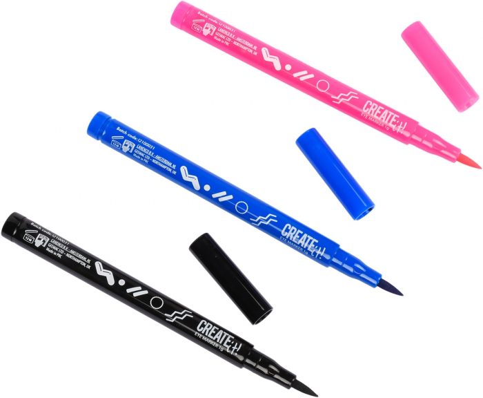 Set 3 makeup pens colorate pentru fetite Create It! [4]