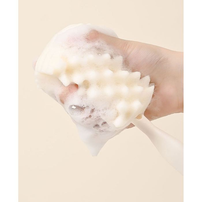 Set 3 Perii de Spalat Biberoane, Flippy, pentru Tetina, Biberon, Pai, Materiale Sigure, fara BPA, Curatare 360°, Bej [5]