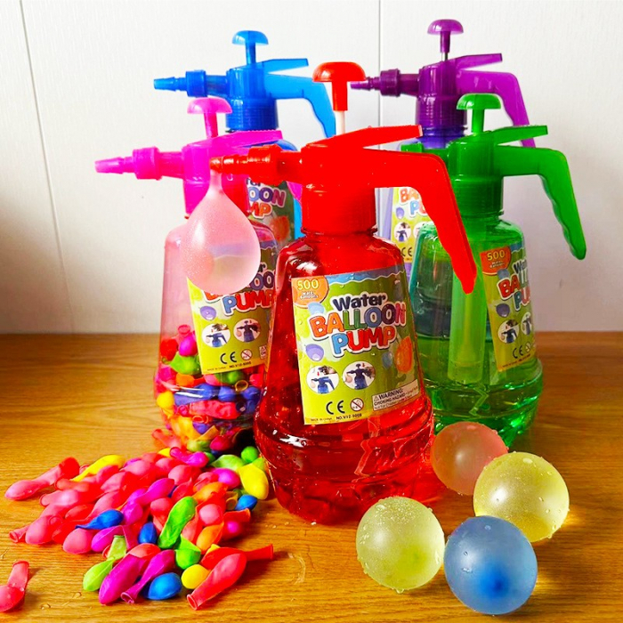 Set 300 de Baloane cu Apa, Flippy, Rezervor de Apa de Umplut, 1.5L, Autosigilate, 34 x 27 x 10 cm, Multicolor [9]