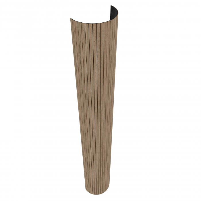 Set 4 buc Riflaj acustic flexibil,nuc,240x60x0.8cm [8]