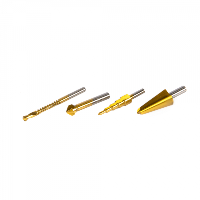 Set 4 freze multifunct.HSS+Ti 8-20, 4-12,12.4 ,6mm [6]