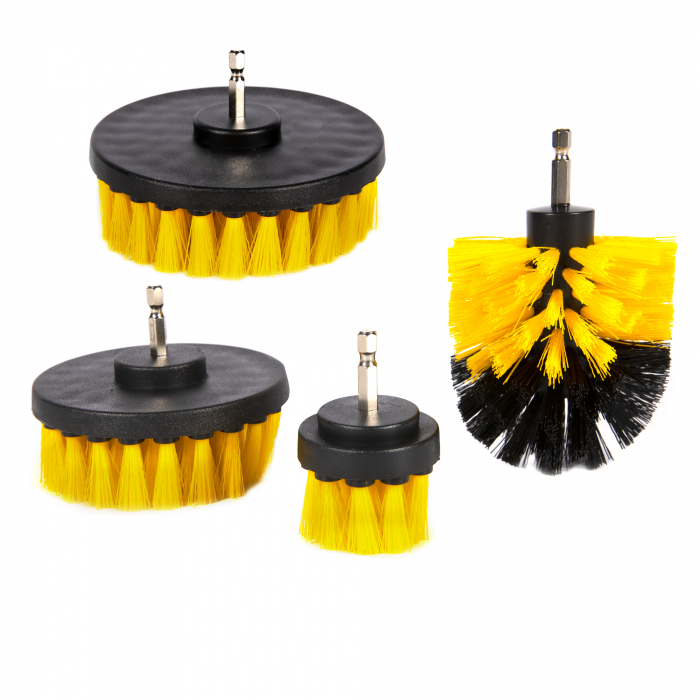 Set 4 perii curatat pentru bormasini [1]