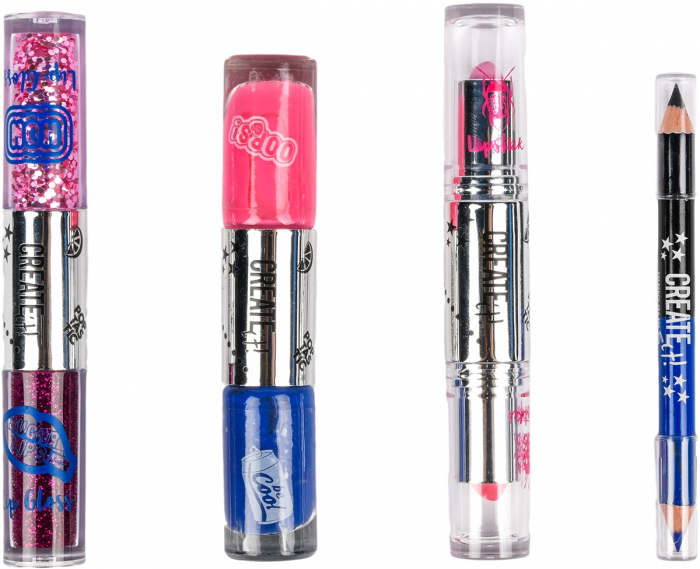 Set 4 produse de machiaj Double Up pentru fetite Create It! [3]