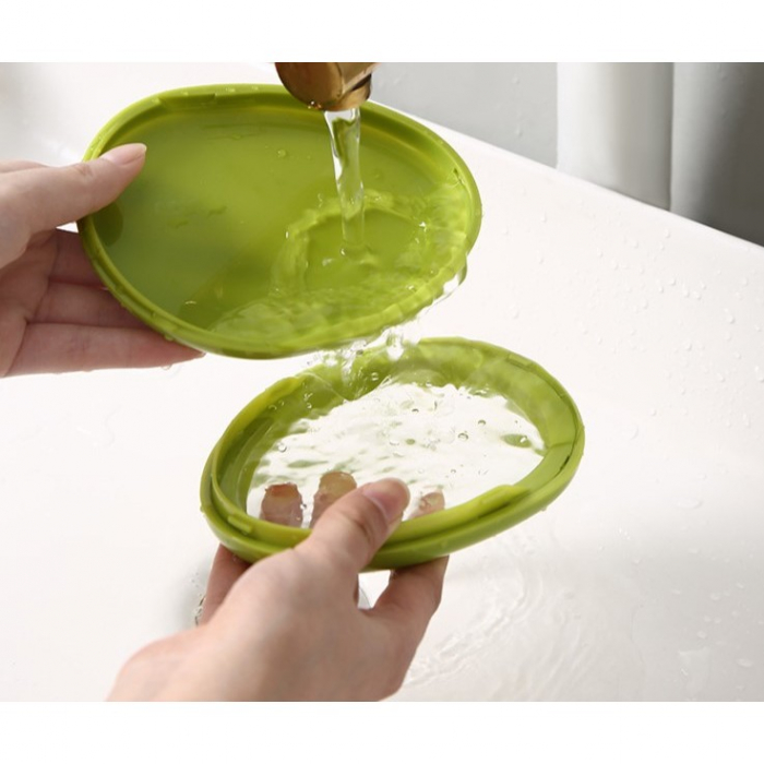 Set 4 Recipiente pentru Pastrarea Proaspata a Legumelor, Flippy, Cutii Portabile Sigilate Anti-oxidare, 4 Forme Diferite pentru Legume sau Fructe, Culori diferite [4]
