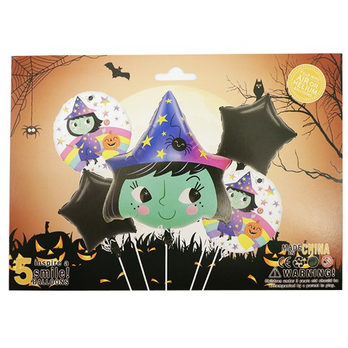 Set 5 baloane folie Halloween , 30- 40 cm, model 5 [1]