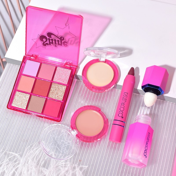 Set 5 Produse de Machiaj, KEVIN &amp; COCO, Shine Girl, 18 x 15.8 x 3.5 cm [9]