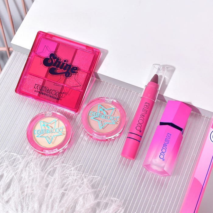 Set 5 Produse de Machiaj, KEVIN &amp; COCO, Shine Girl, 18 x 15.8 x 3.5 cm [8]