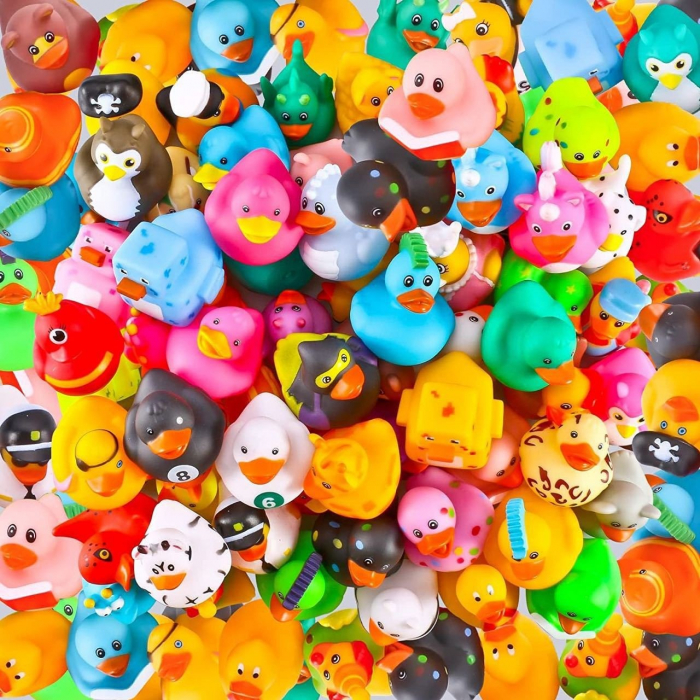 Set 50 Ratuste pentru Baie, Flippy, 6x5.5x5.5 cm, Multicolore [6]