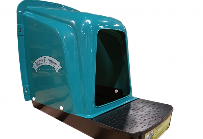 Set 5buc cuibar gaini cu tava colectare oua [2]