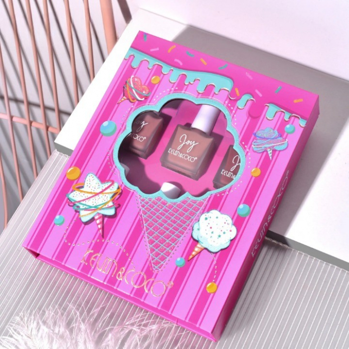 Set 6 Blush-uri lichide, Kevin&amp;Coco, Ice Cream, 19.1 x 15.1 x 3.4cm [5]