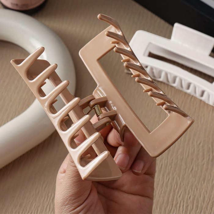 Set 6 Cleme de Par, Flippy, din Silicon Moale, Rezistent, 10.3 x 5 x 4.4 cm, Multicolor [6]