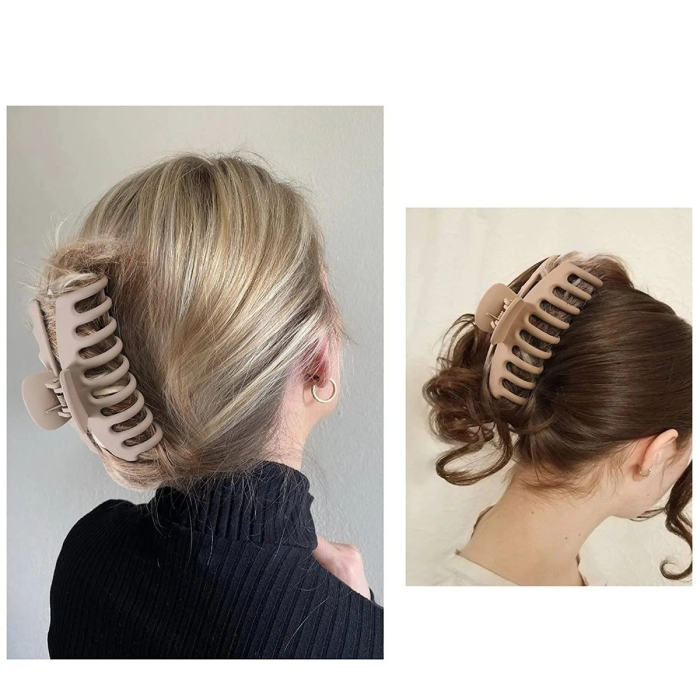 Set 6 Cleme de Par, Flippy, din Silicon Moale, Rezistent, 10.9 x 4.5 x 4.6 cm, Multicolor [3]