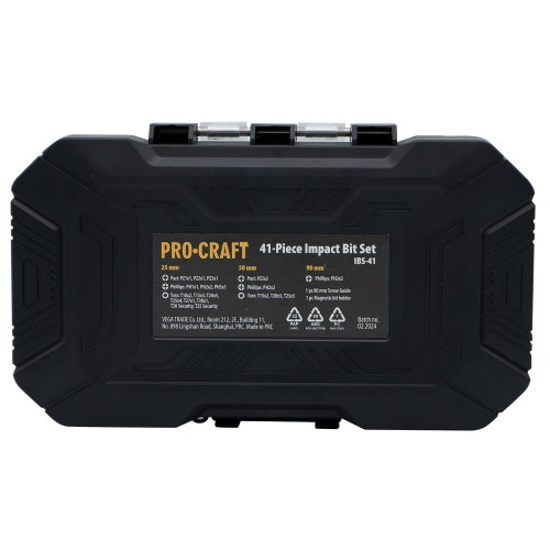 Set biti de impact PROCRAFT IBS-41 , 41 piese [3]