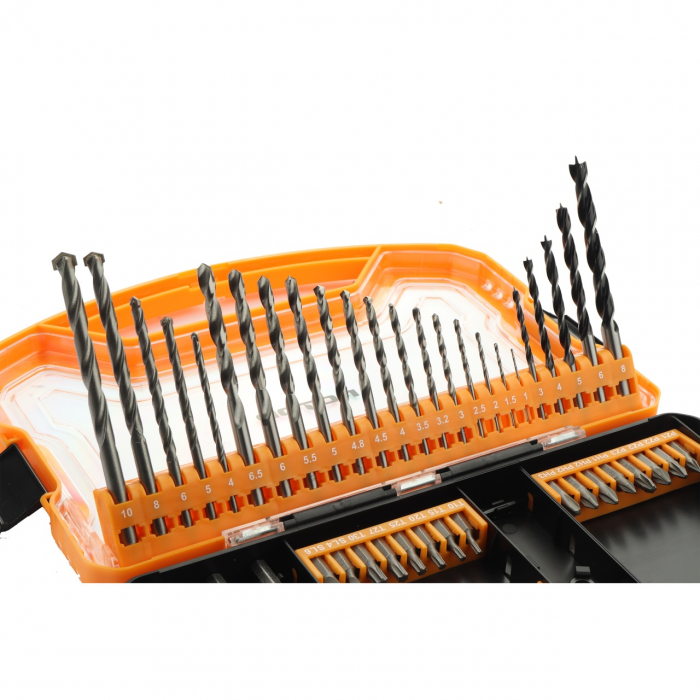 Set biti, tubulare si burghie, 62 piese ROTOR RBB62 [4]