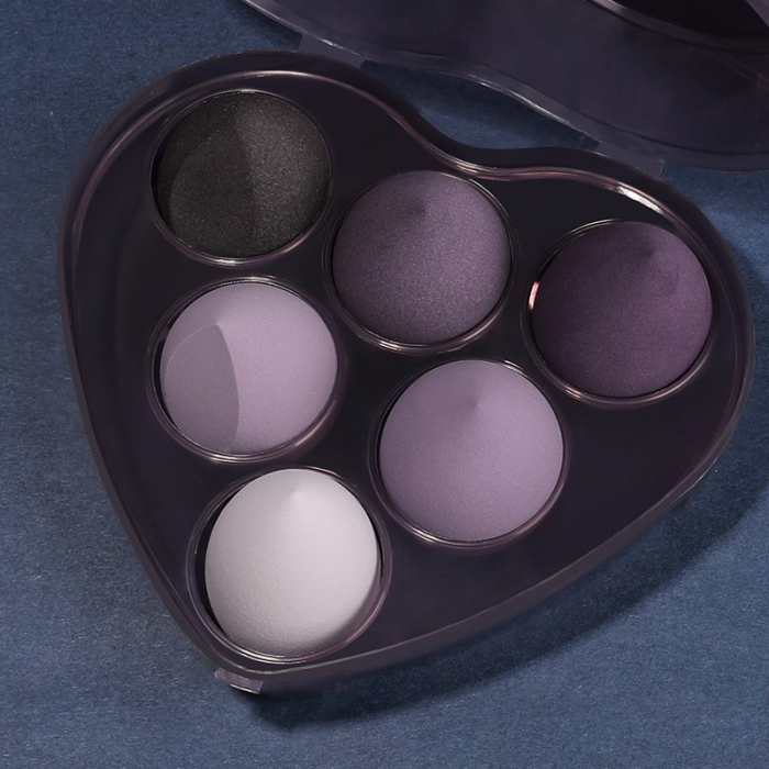 Set Buretei Machiaj, Flippy, Premium, 6 bucati, mov [7]