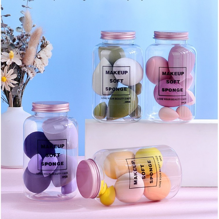 Set Buretei Machiaj, Flippy, Premium, 7 bucati, galben [5]
