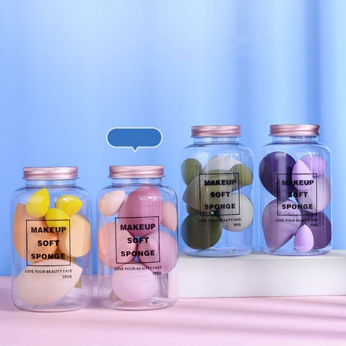 Set Buretei Machiaj, Flippy, Premium, 7 bucati, mov [3]