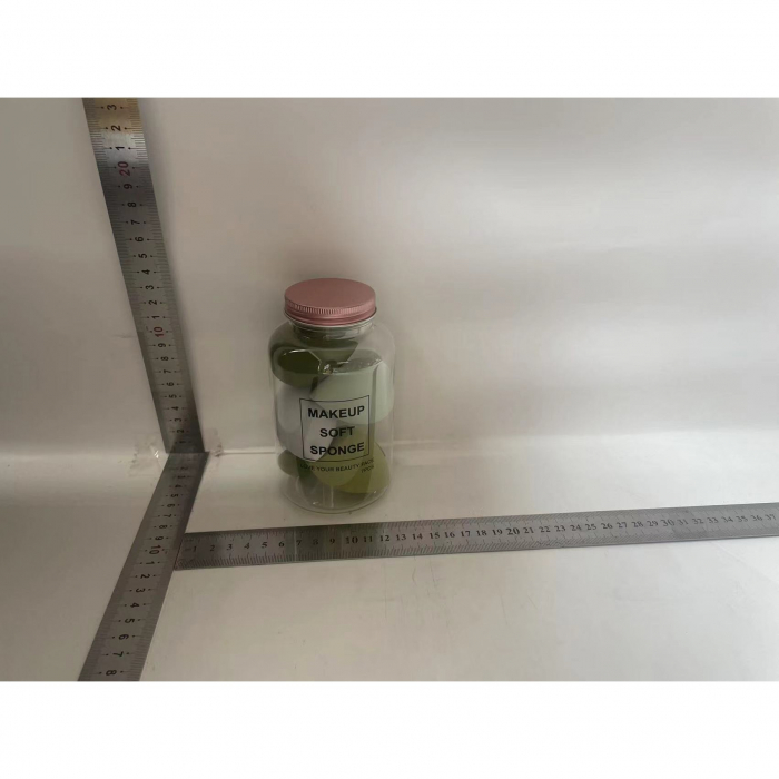 Set Buretei Machiaj, Flippy, Premium, 7 bucati, verde [7]