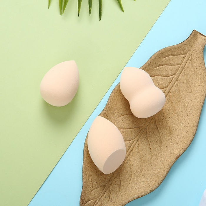 Set Buretei Machiaj, Flippy, Premium, nude, 3 bucati [4]