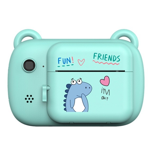 Set Camera Instantanee pentru Copii, Flippy, Camera Selfie, Ecran HD 2.4 [1]